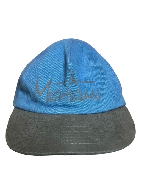 Vintage Other - Vintage Michigan Spell out Colorblock Adjustable SnapBack Baseball Cap
